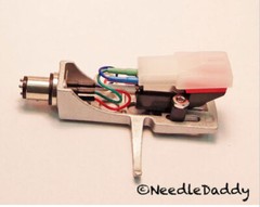 Silver Headshell Cartridge & Stylus For DJ Turntable Numark Ion Stanton Technics