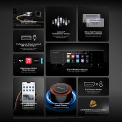 EverSolo T8 Music Streaming Transport – Black (OPEN BOX)