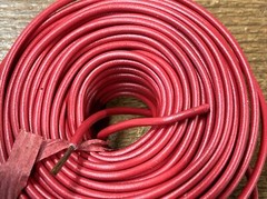18 GAUGE WIRE 40 FT INSULATED STRANDED COPPER (RED) FREE SAME DAY SHIPPING!