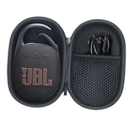 Case for JBL Clip 5 Portable Bluetooth Speaker, Cover for JBL Clip 5 Black