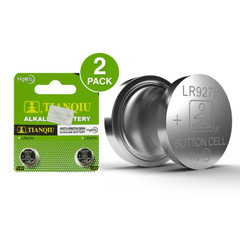 2 Pack NEW AG7 Battery 395 LR57 LR927H SR57 195 GP95A SR927W 1.5 Watch pcs