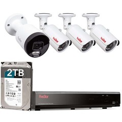 Five Star 4K Professional Security Metal Camera System, 5MP Smart AI Camera
