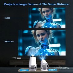 Magcubic Projector HY300 PRO 4K Android 11 Dual Wifi6 260ANSI Allwinner H713 BT