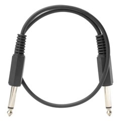 Element-Hz™ 1/4″ Male Mono to 1/4″ Male Mono Audio Cable (.5 Meter / 1.64ft)