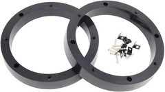 1 Pair 8.5″ Plastic Speaker Spacer Rings Subwoofer Custom Mounting Adapter