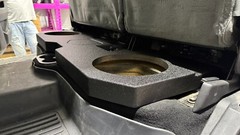 Mega Bass Dodge Ram Quad Cab 02-18 2×10 Inch Subwoofer Box Sub Enclosure Ported