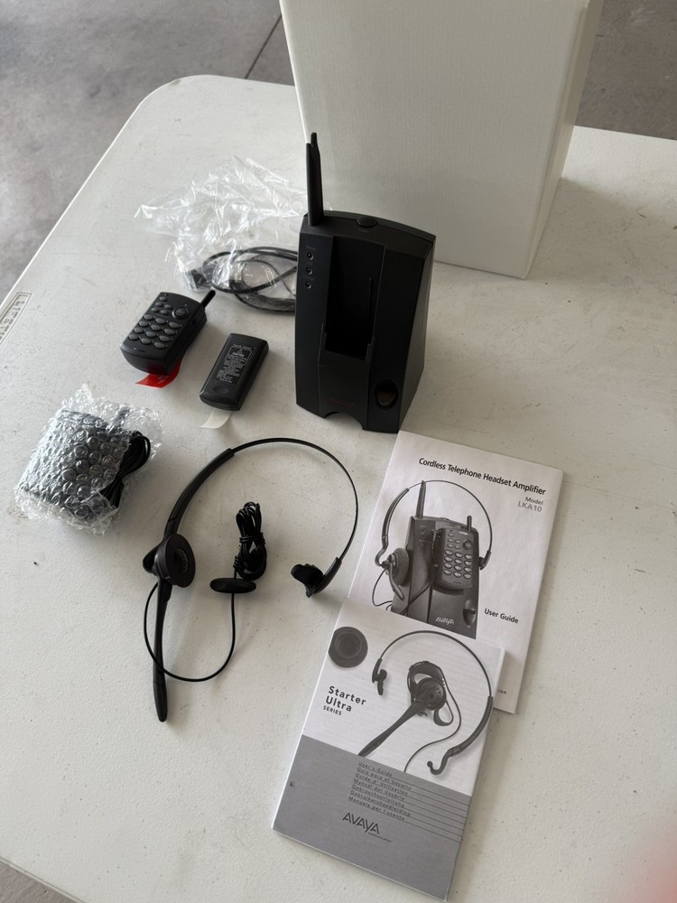 Plantronics Avaya LKA10 Wireless Headset System 49928-01