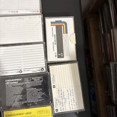 36 Cassette Tape Lot Sold As Blanks TDK Maxell Sony Fuji Scotch Reusable