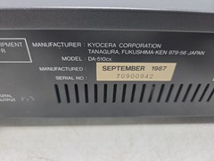 Kyocera DA-510cx CD Compact Disc Player Tested Working EUC 80s
