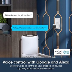 2PACK WiFi Smart Plug Socket Works with Alexa Google Home 1800W US Smart Outlet