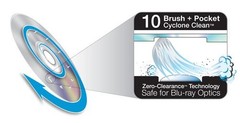 Digital Innovations 4190300 CleanDr Blu-ray Laser Lens Cleaner – Cyclone Clean