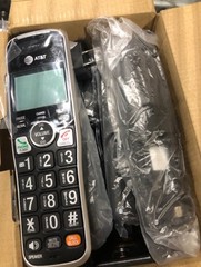 AT&T BL102-5 DECT 6.0 5-Handset Cordless Phone for Home with Answering Machine,