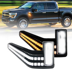 2021-25 F150 Amber LED Side Marker Lights Assembly–Compatible Replacement