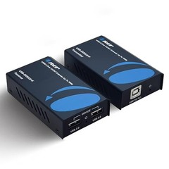 USB 2.0 Over Ethernet Cat5e/6 Extender LAN Upto 330 Feet – Extends 2 Ports