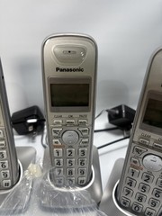 Panasonic KX-TGA421 Base 5 Handsets Answering Machine Cordless Phones