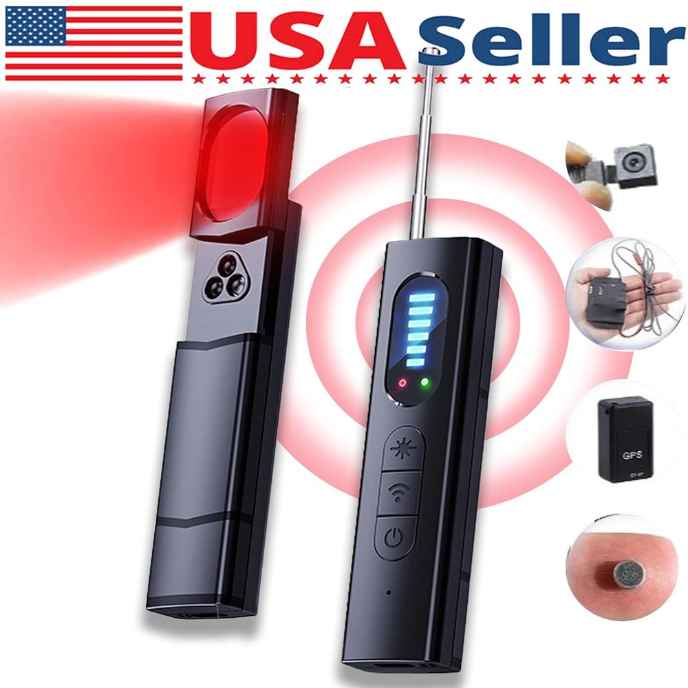 Anti-SpyRF Signal Detector Hidden CameraGSM Audio Bug Finder Scanner Tracker Lot