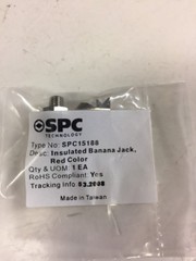 NEW SPC TECHNOLOGY Insulated Banana Jack, In Sealed Package Lot Of 10