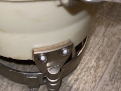 Used Good Condition ONE SOVIET CERAMIC TUBE SOCKET GU-43B /ГУ-43Б/ 19/04/77 Date