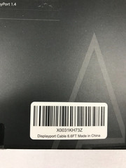 Maxonar 8K DisplayPort 1.4 Cable 2m 6.6ft 4K 240Hz HBR3 Gaming E-Sports – 2 PACK