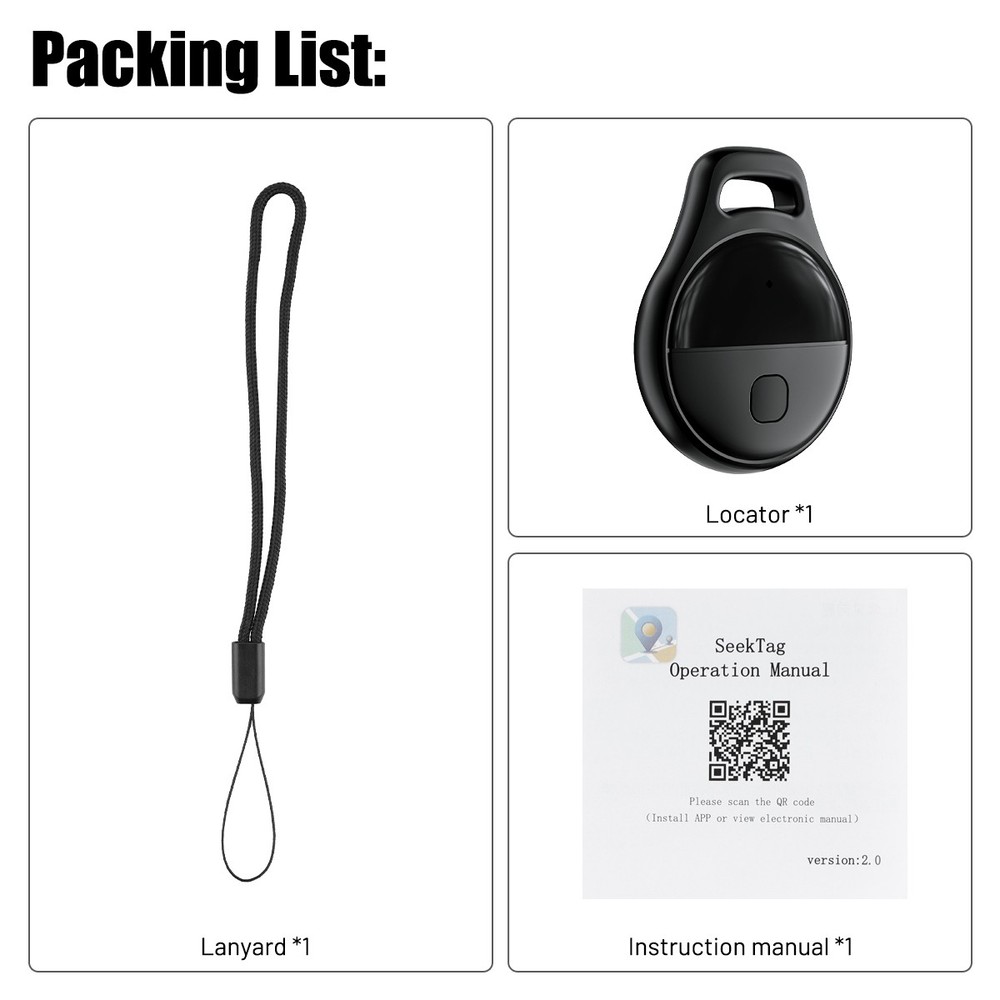 For Android Google & IOS Find My Device Smart Tracker Air Tag Apple Samsung NEW！