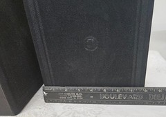 Vintage ROC 683-1744 Bookshelf Speakers Pair w RCA Wire AWESOME LOOK
