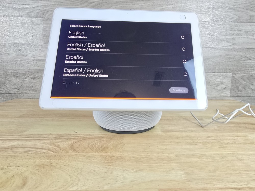 Amazon Echo Show 10 (3rd Gen) 10.1″ HD Smart Display Alexa Glacier White Works