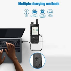 ANYSECU W70 Android 10 4G Network Radio Zello With GPS WIFI IP68 Walkie Talkie