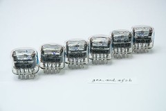 IN-12A(B) NIXIE TUBES FOR NIXIE CLOCKS NEW TESTED EXCELLENT CONDITION 6 PCS SET
