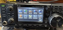 IC-7300, Icom Transceiver HF/50MHz W/ Cord – UNTESTED SOLD AS IS! READ!