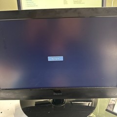 Coby LEDTV1926 19” Led HDTV Monitor HDMI AV PC Input, used with remote control.