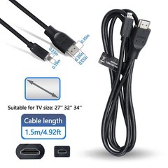 OEM 4K HDMI to Micro HDMI/HDMI Micro to HDMI Cable 1.5M compatible with Samsung