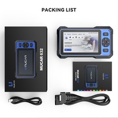 MUCAR 632 OBD2 Scanner Auto Diagnostic Tool Engine ABS SRS Fault Code Reader US