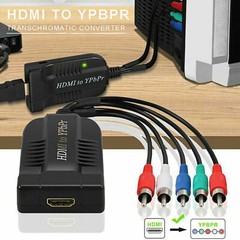 New 1080P HDMI to YPBPR Component Video Converter 5 RCA RGB Adapter Audio Output