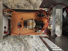 307 AMPS Linear amplifier . (2) 2SC2879C 💊 and cooling fan. SOLD AS PARTS.