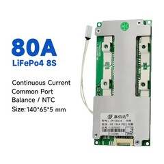 JBD BMS 8S Lifepo4 24V 80A 100A 120A 150A Charge Discharge W/Balance Temp Sensor