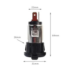 Car Power Socket DC 12V 120W Cigarette Lighter Plug Outlet Lighter Socket Plug