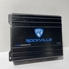 Rockville RVA600.1 Stereo Amplifier 1200W Peak 4 Ohms Mono Block Speaker Sub