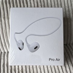 Pro Air Wireless Bluetooth/Wireless Neckband Earbuds In Ear Double White