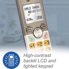 2 x AT&T EL50003 / EL50013 1.9GHz DECT 6.0 Cordless Handset for EL52203, EL52253