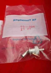 Amphenol RF 031-326 Male BNC Coaxial 50 ohms RG400, RG142 Crimp Aviation