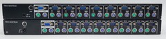 LOT OF 2 StarTech SV831 StarView 8-Port USB-Console KVM Switch
