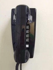 Single Line Classic 2554 Wall Phone with Loud Ringer and Handset Volume Contr…