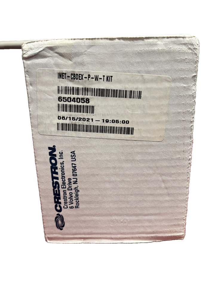 Crestron INET-CBDEX-P-W-T KIT, Cameo Wireless Keypad, infiNET EX, White Textured