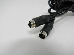 Standard S Video 4 Pin Cable 9.5 ft Male