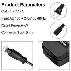 AC Adapter For Jetson 42V Battery Charger FY0424201000 Sphere Hoverboard Power