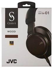 JVC CLASS-S WOOD series Sealed Type Headphone HA-SW01 Hi-Res New in Box