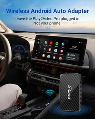 Play2Video Pro – Wireless CarPlay & Android Auto Adapter with YouTube, Netflix..