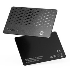 0.06in Slim Tracker Card – 10 Years Battery – Bluetooth Black