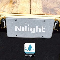 2PCS 12V LED License Tag Light Convenience Courtesy Door License Plate Light