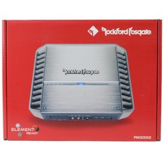 Rockford Fosgate PM300X2 300W 2-Channel Class-AB Marine Audio Amplifier NEW